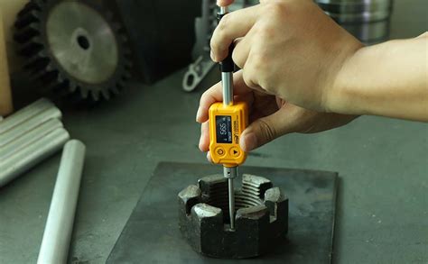 hardness test of steel|how to use hardness tester.